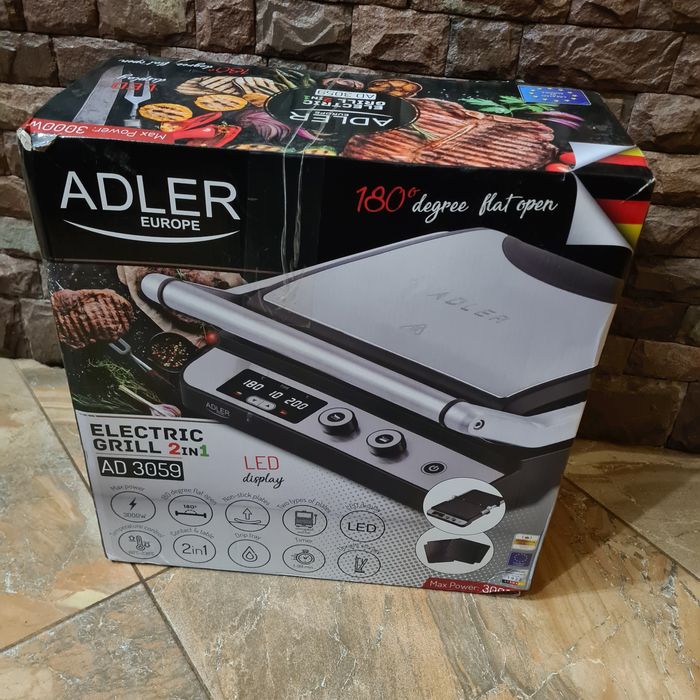 Гриль 2 в 1 Adler AD3059