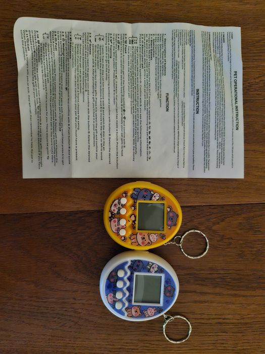 Zwierzątka elektroniczne jak tamagotchi
