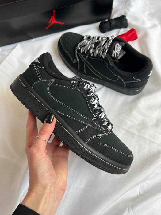 !SALE! Nike Jordan 1 Low OG Travis Scott Black Phantom 36 37 38 39 40 41 42 43 44 45