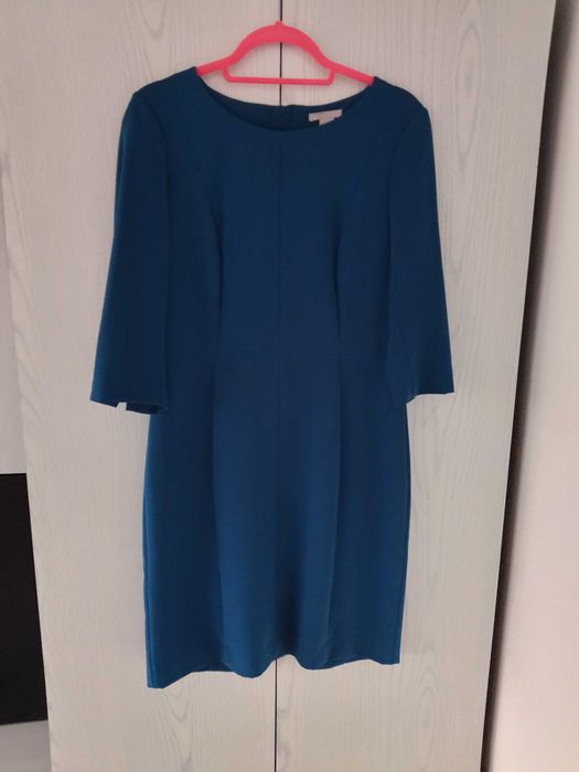 SUKIENKA WIZYTOWA H&M Damska Rozmiar 42 Krój Klasyczny Suknia Idealna