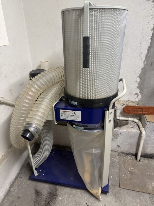 Odciąg odkurzacz do trocin, wiórów, pyłu, nowy