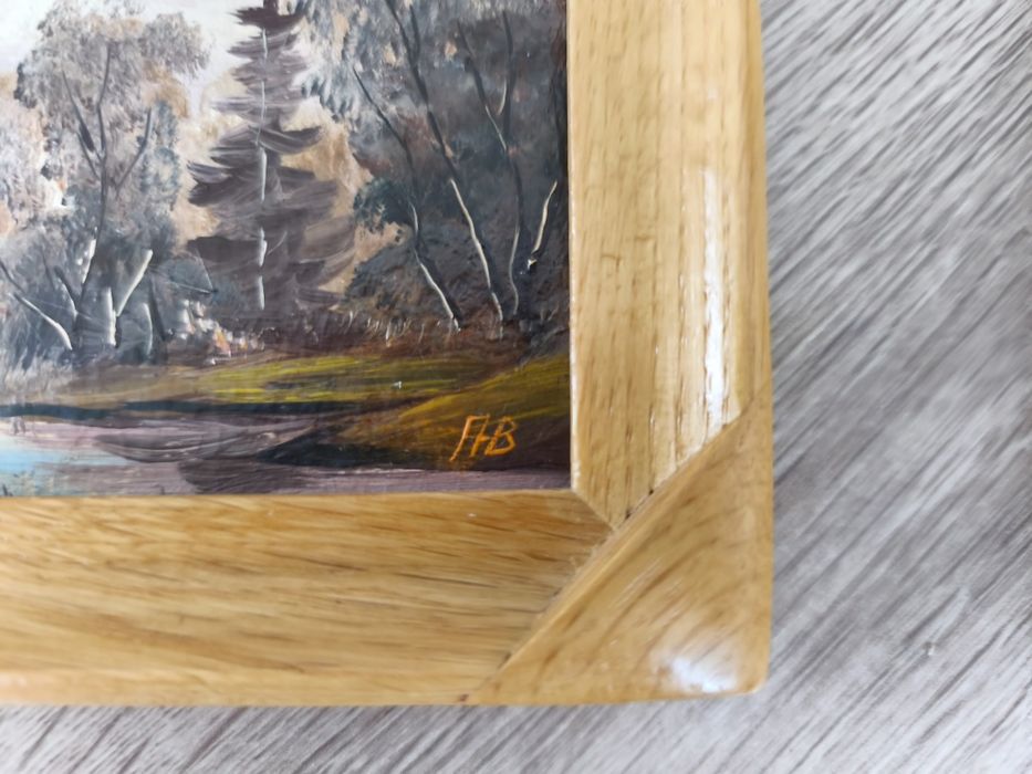 Komplet 3 obrazków olej
