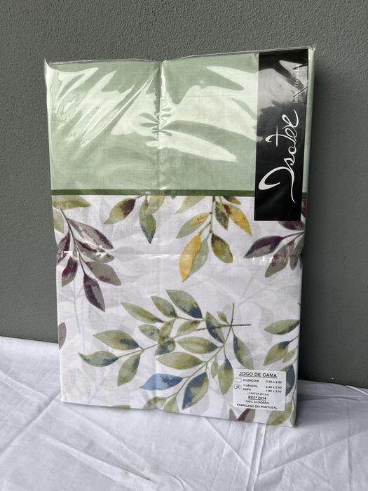 Lençois cama de casal 100% algodão