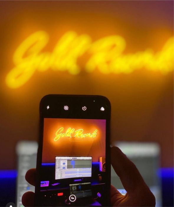 Подарочный сертификат в стидию звукозаписи, трек под ключ