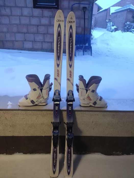 Narty160 buty  bardzo ładne