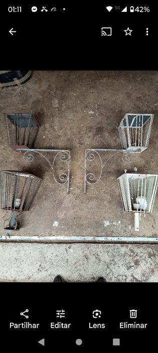 Postes de ferro fundido