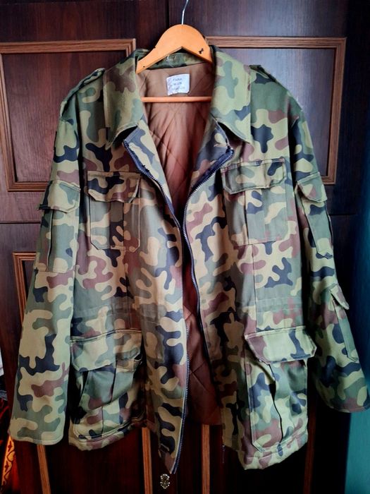 Kurtka zimowa wojskowa polowa moro