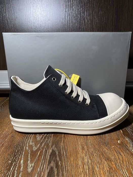 Rick Owens Ramones Low Black White Рик Овенс Рамонс archive архив