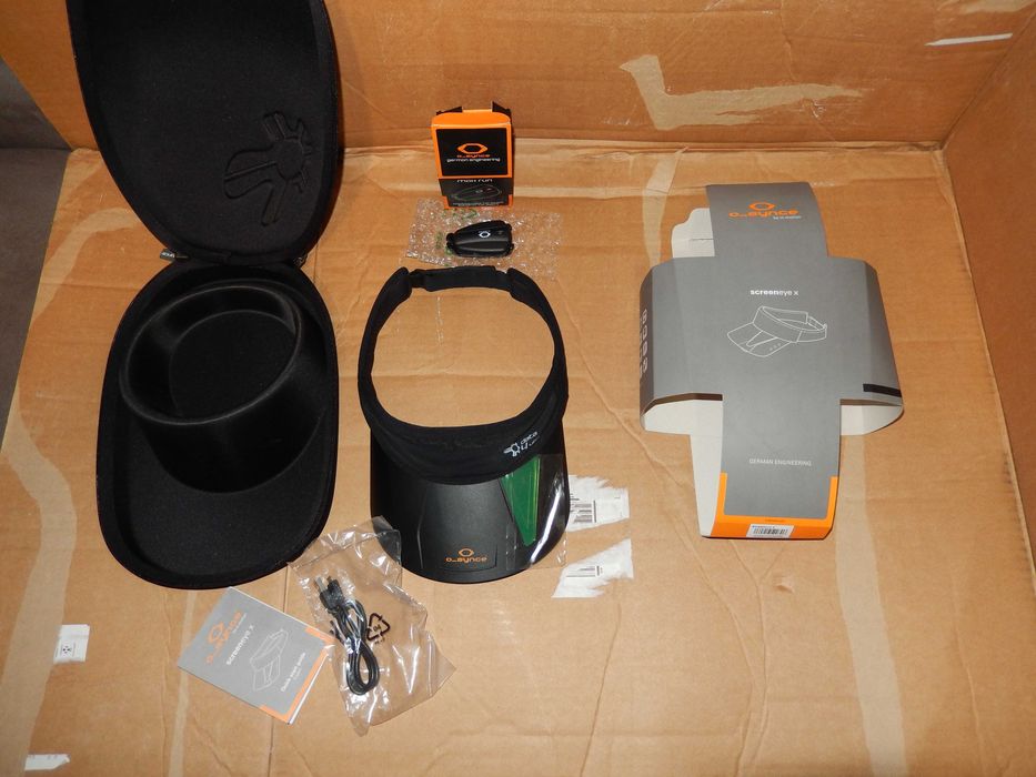 Измеритель скорости/пульсометр/шагомер/ O-Synce ScreenEye X + maxrun