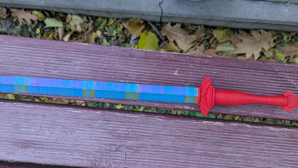 K-pop меч Румі 3д друк