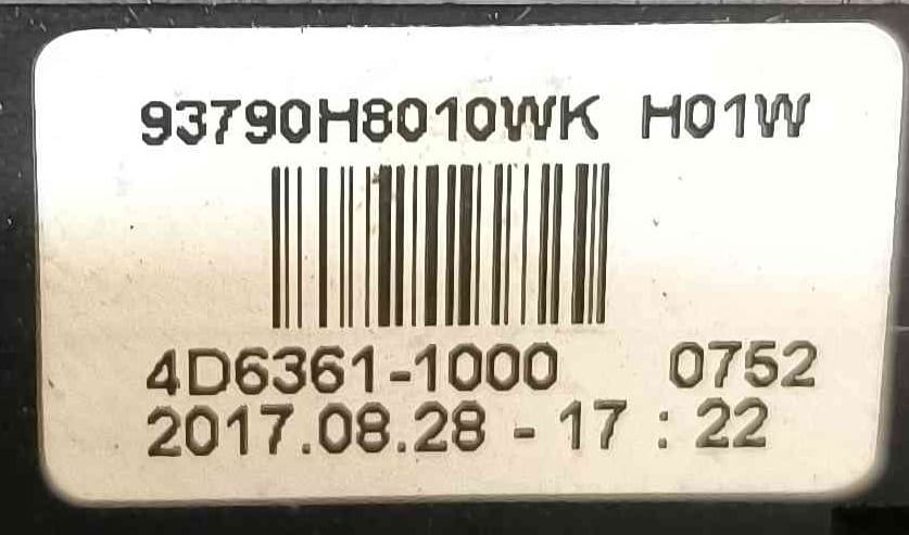 Conjunto de Botões 4D6361-1000 - KIA RIO IV