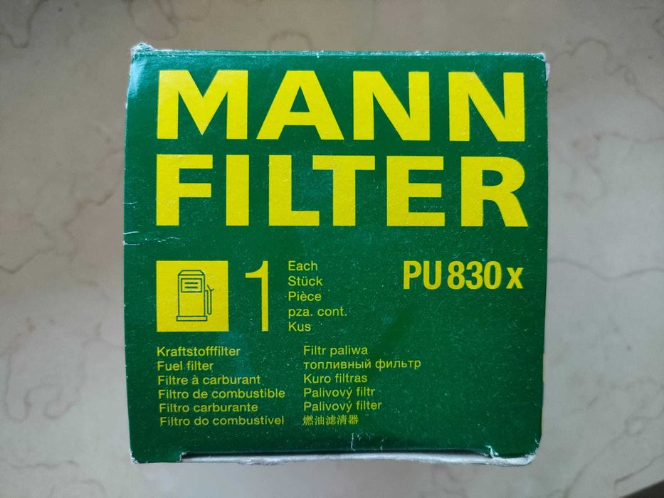 Filtr Paliwa MANN-FILTER PU830X