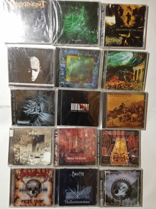 Продам фірмові cd Asia, Atheist, Autopsy, Abominant, Agent Steel