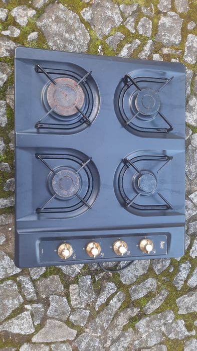 Placa de fogão a gas para programa E-Lar