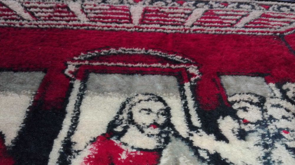 Quadro Ceia Cristo (tipo tapete)