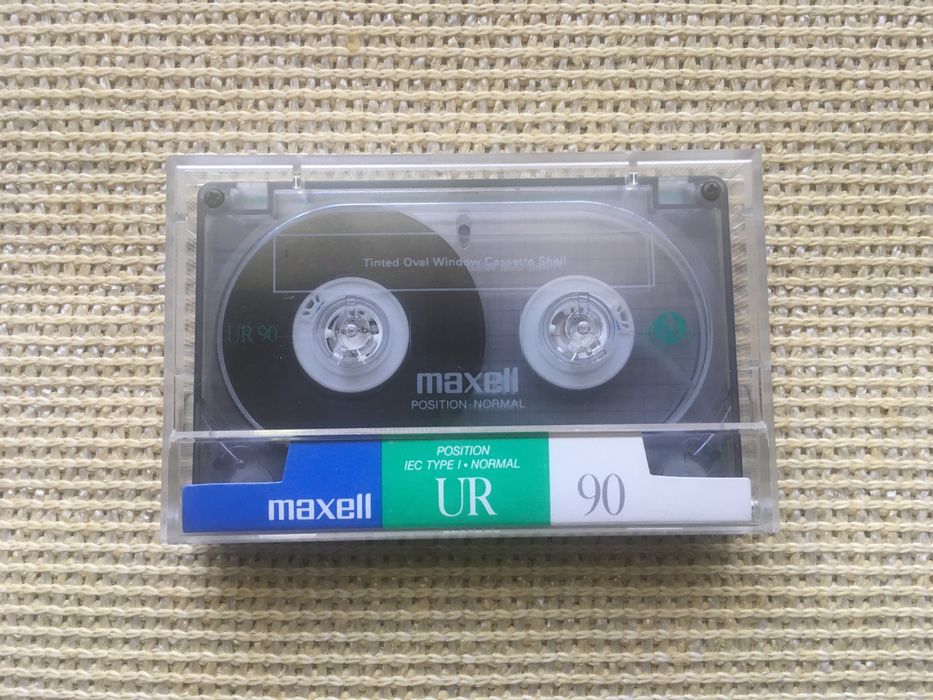 Аудіокасета maxell UR90 - 1988рік нова касета