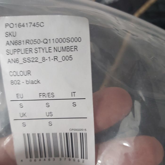 Figi damskie czarne S even&odd