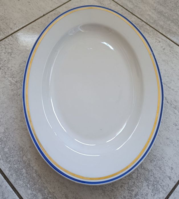 Duży półmisek porcelana Lubiana