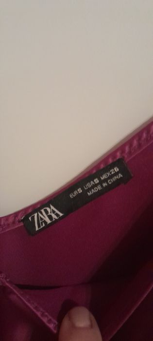 Top Zara okazja satyna