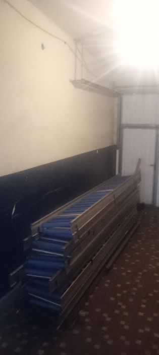 Przenośnik transportowy rolkowy podajnik rolotok stal nierdzewna