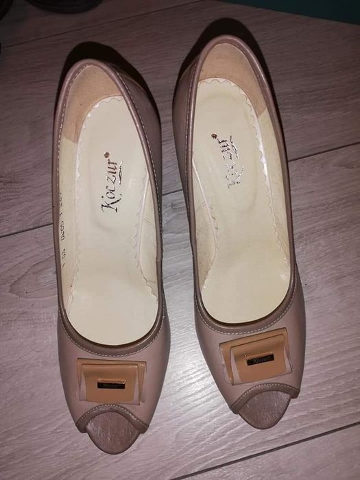 Nowe skórzane buty r.38 25zl