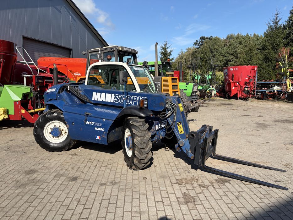 Mini ładowarka teleskopowa Manitou MLT 523 turbo