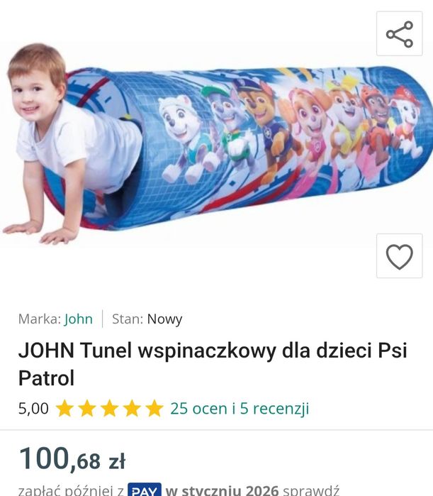 Tunel dla dzieci