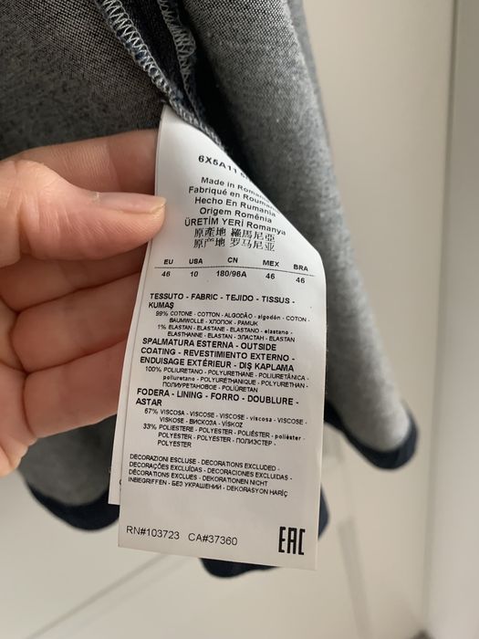 Sukienka mini Armani - oryginalna