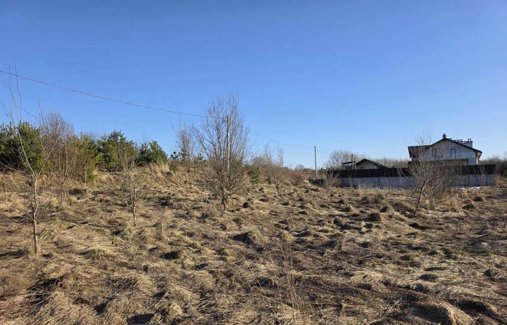 Ділянка с. Давидів під будівництво біля лісу 20 соток