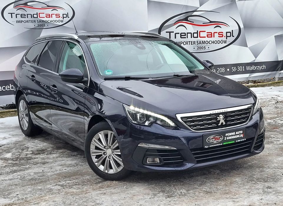 Peugeot 308 1.6 HDI Automat Navi Panorama bezwypadkowy serwisowany gwarancja
