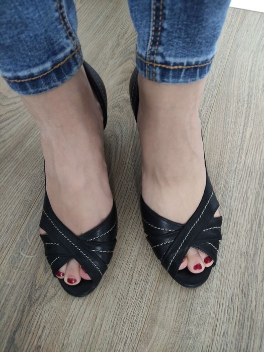 Buty Lasocki skórzane rozmiar 36, 6cm obcas