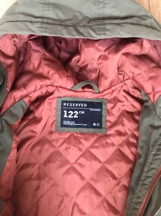 Reserved parka chłopięca r. 122