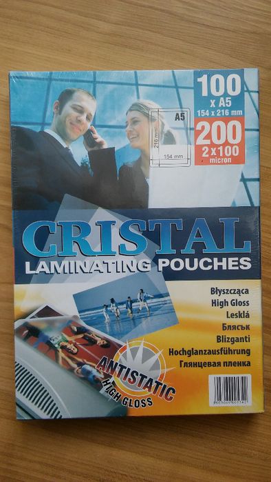 Folie do laminowania A5 100 szt. - NOWE
