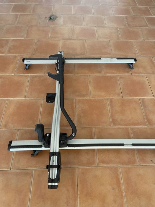 barras de tejadilho thule wingbar em aluminio