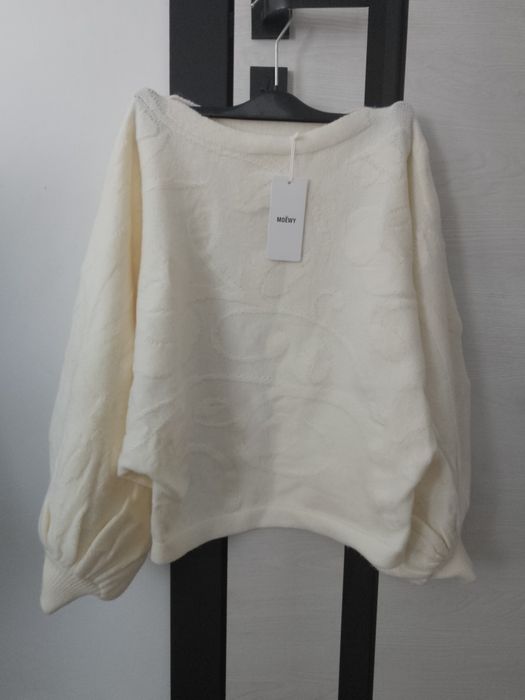 MOEWY sweterek typu nietoperz r. M