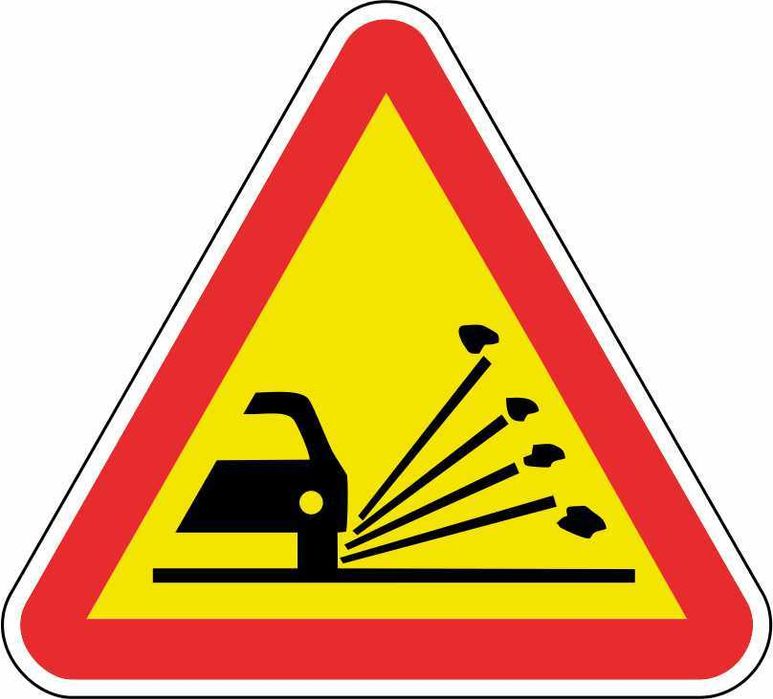 Sinais de sinalização de perigo
