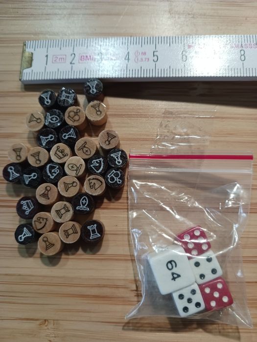 Mini tabuleiro jogos em madeira