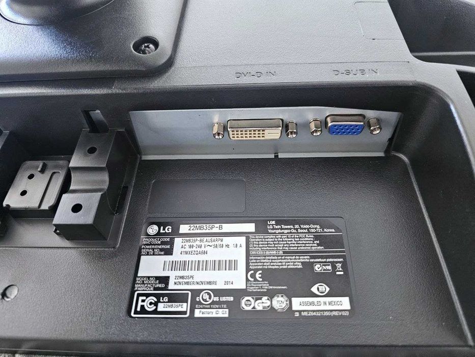 Монітор 22" LG 22mb35pe