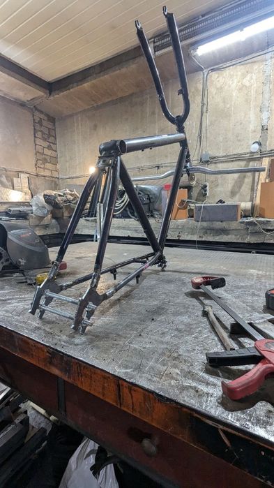 Фреймсет треклокросс, фікс, fixed gear, олд мтб 26/27.2/28" Atala cro-