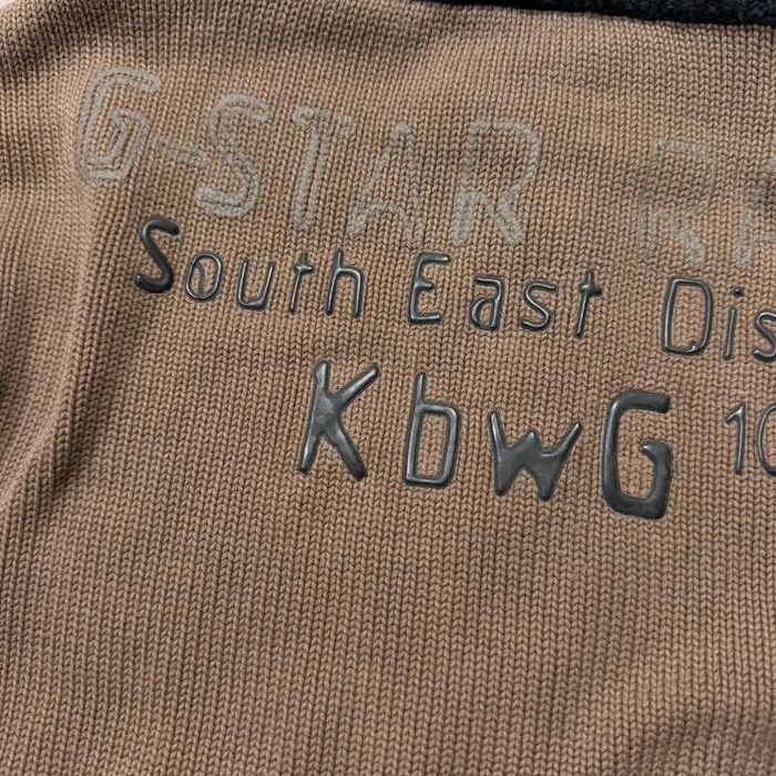 Vintage Sweter G-Star RAW Zip Up Knit Sweater Y2K Trendy Avant Garde