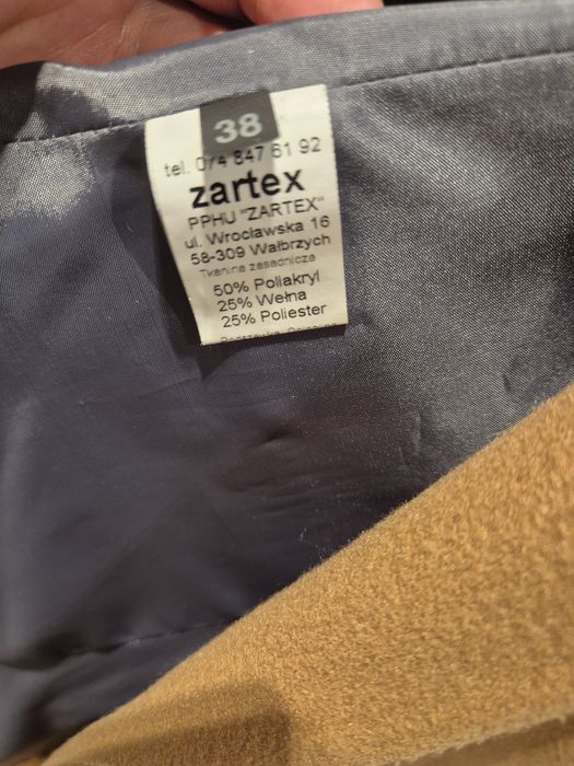 Płaszcz Zartex 38