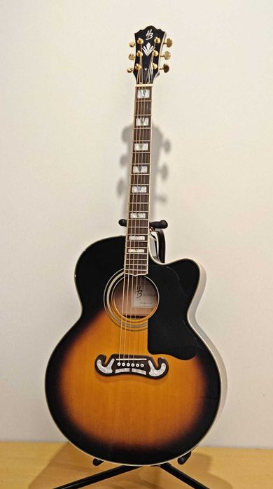 Harley Benton Custom Line King CE-VS , Grover Pickup Fishman