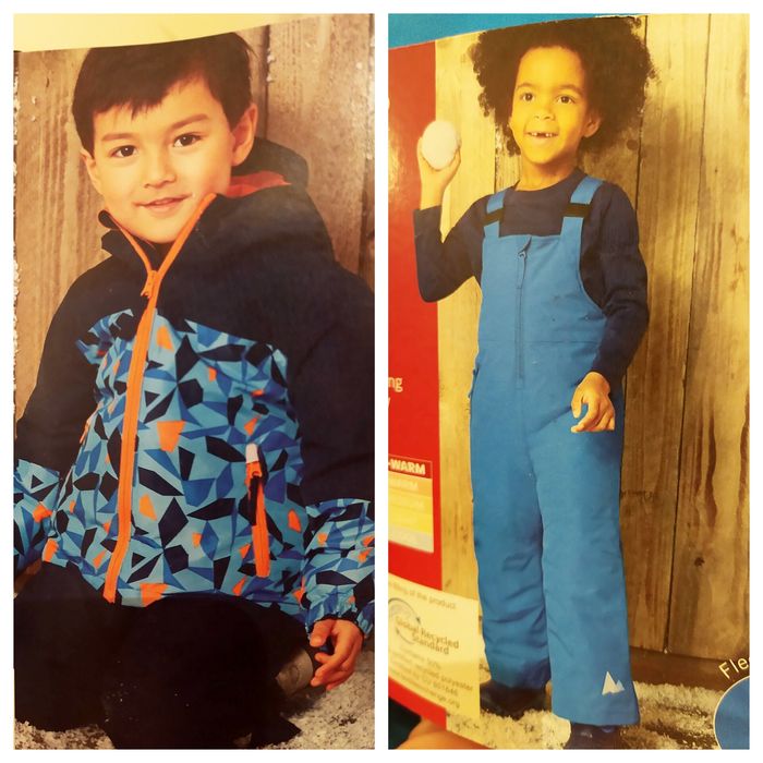 Spodnie i kurtka narciarska zimowa 86/92 1-2 lata chłopięca niebieska