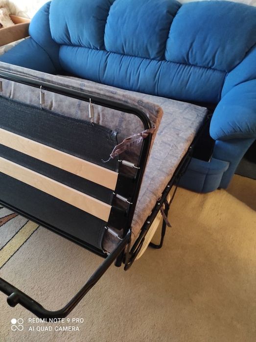 Диван и кресло, мягкие, удобные