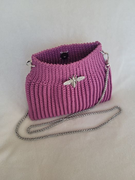 Torebka handmade ze sznurka