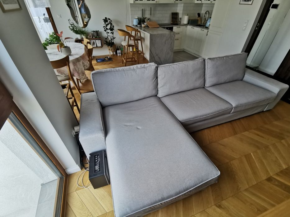 Sofa Ikea Kivik  szara