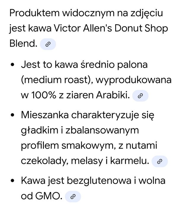 Kawa 100 %Arabica, mielona 720 g
