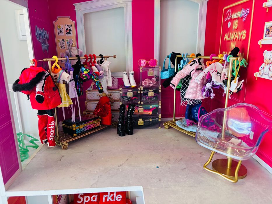 Casa Rainbow High - incluindo diversos itens adicionais