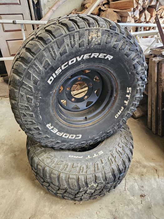 Jantes land rover com pneus 35