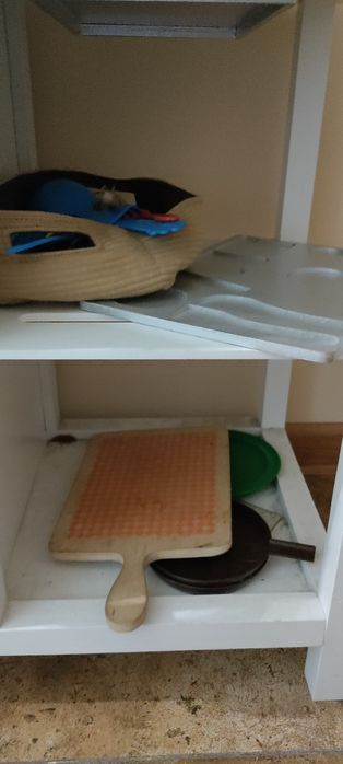 Drewniana Kuchnia dla dzieci biała